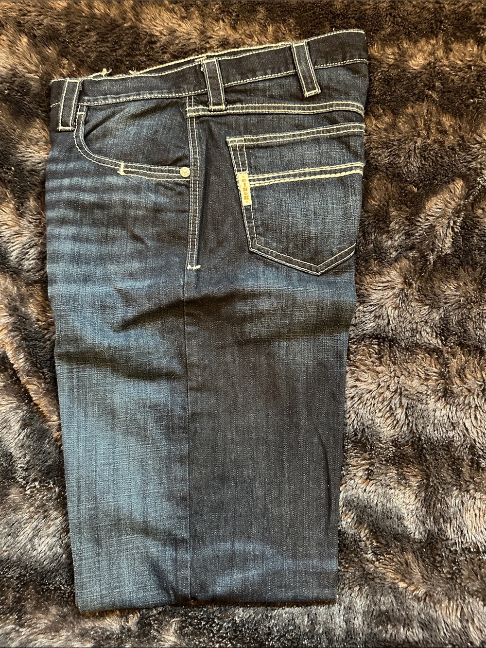 Cinch Men's Dark Blue Straight Jeans